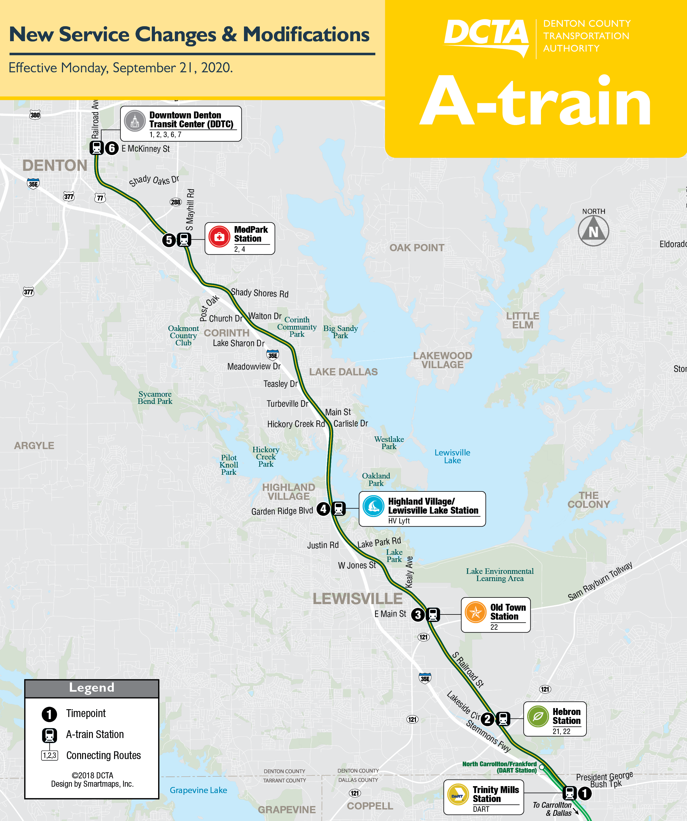 A-train Map