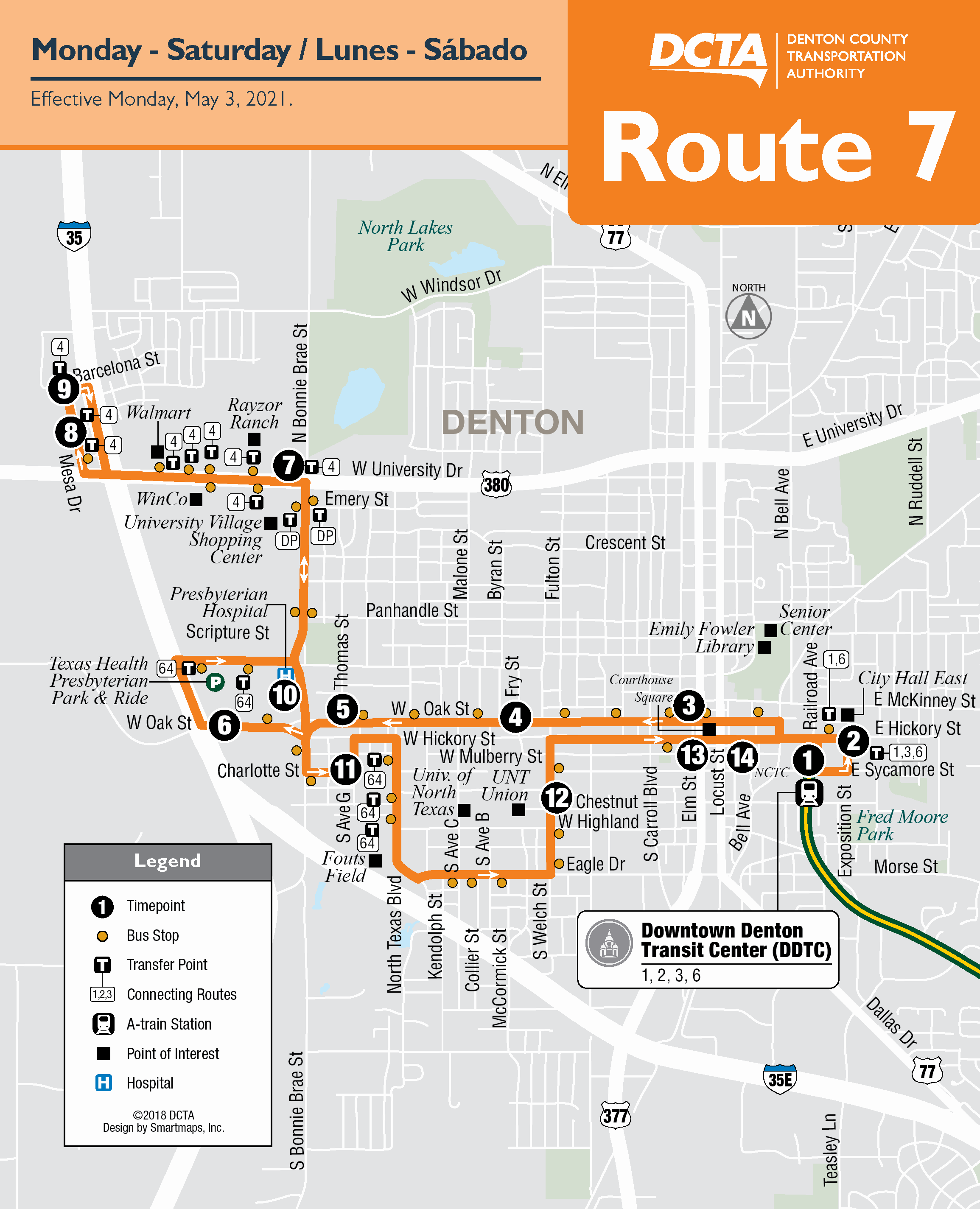 Route 7 Map