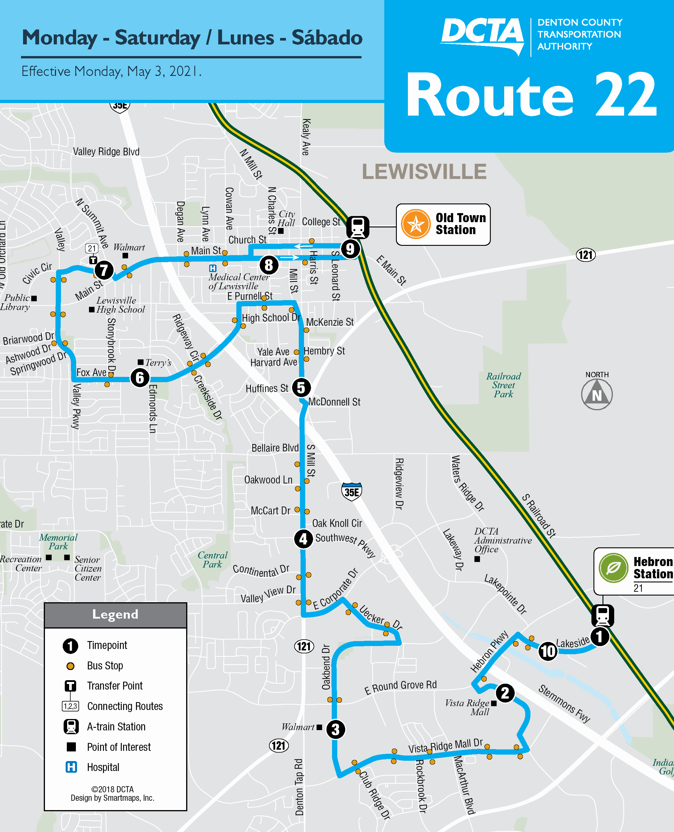 Route 22 Map