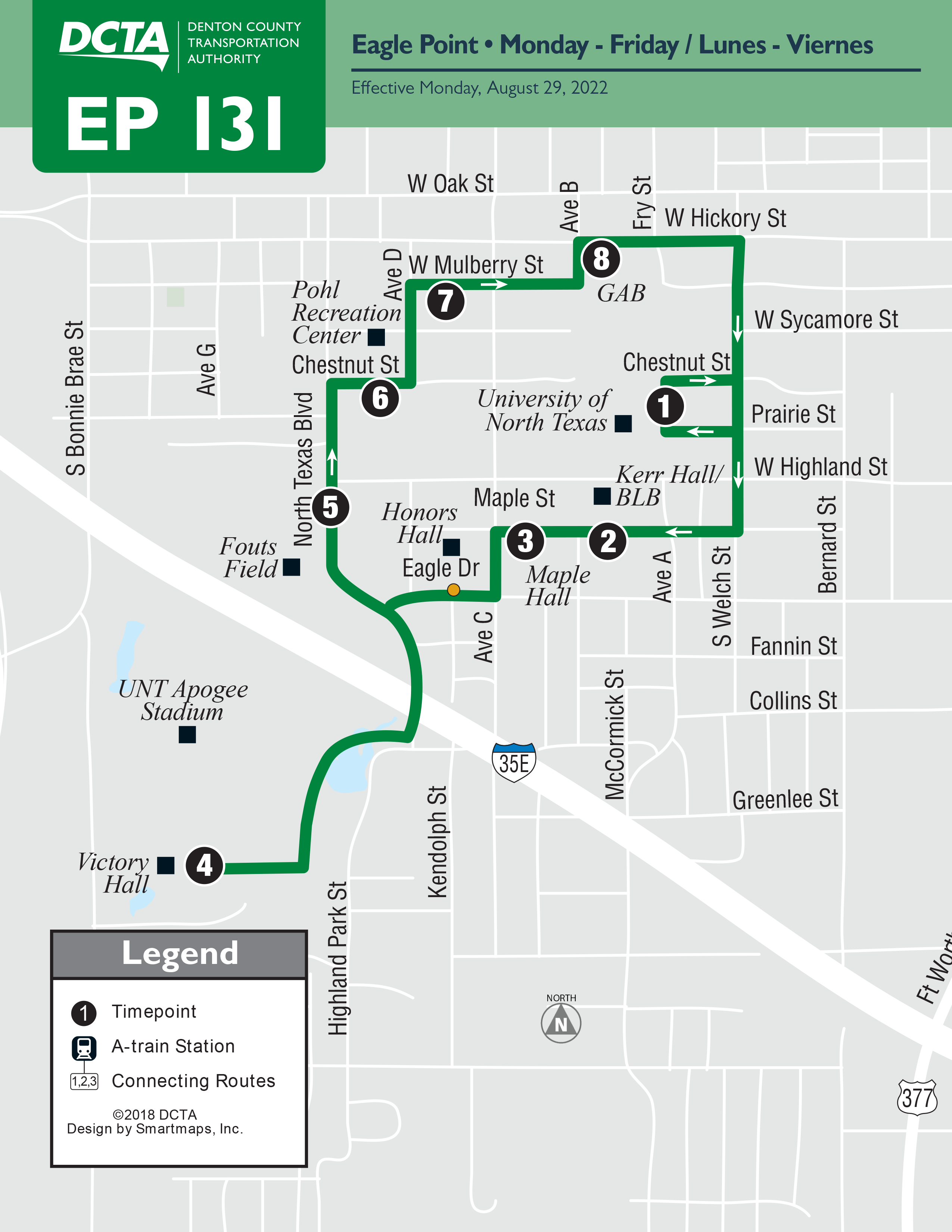 Eagle Point Route 131 Map