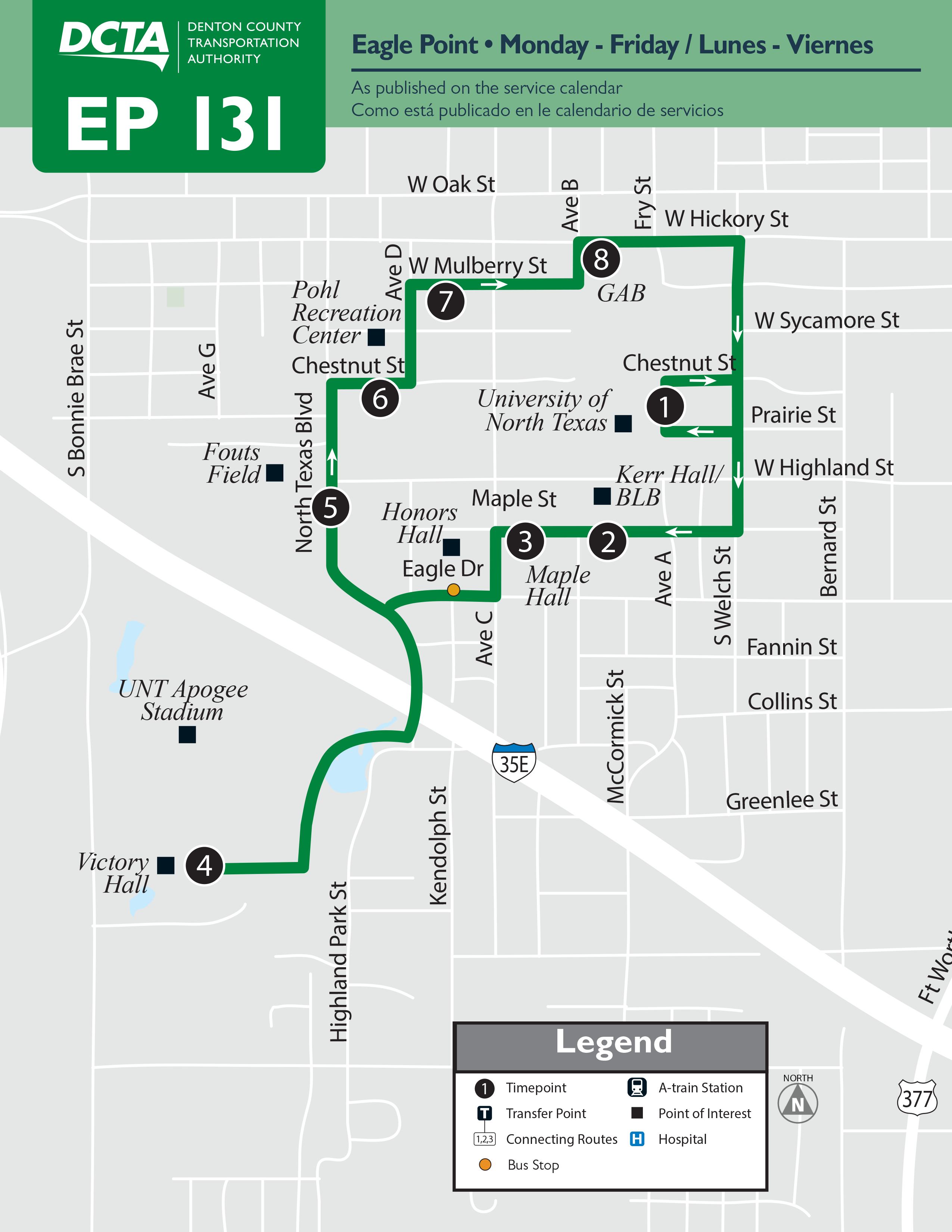 Eagle Point Route 131 Map