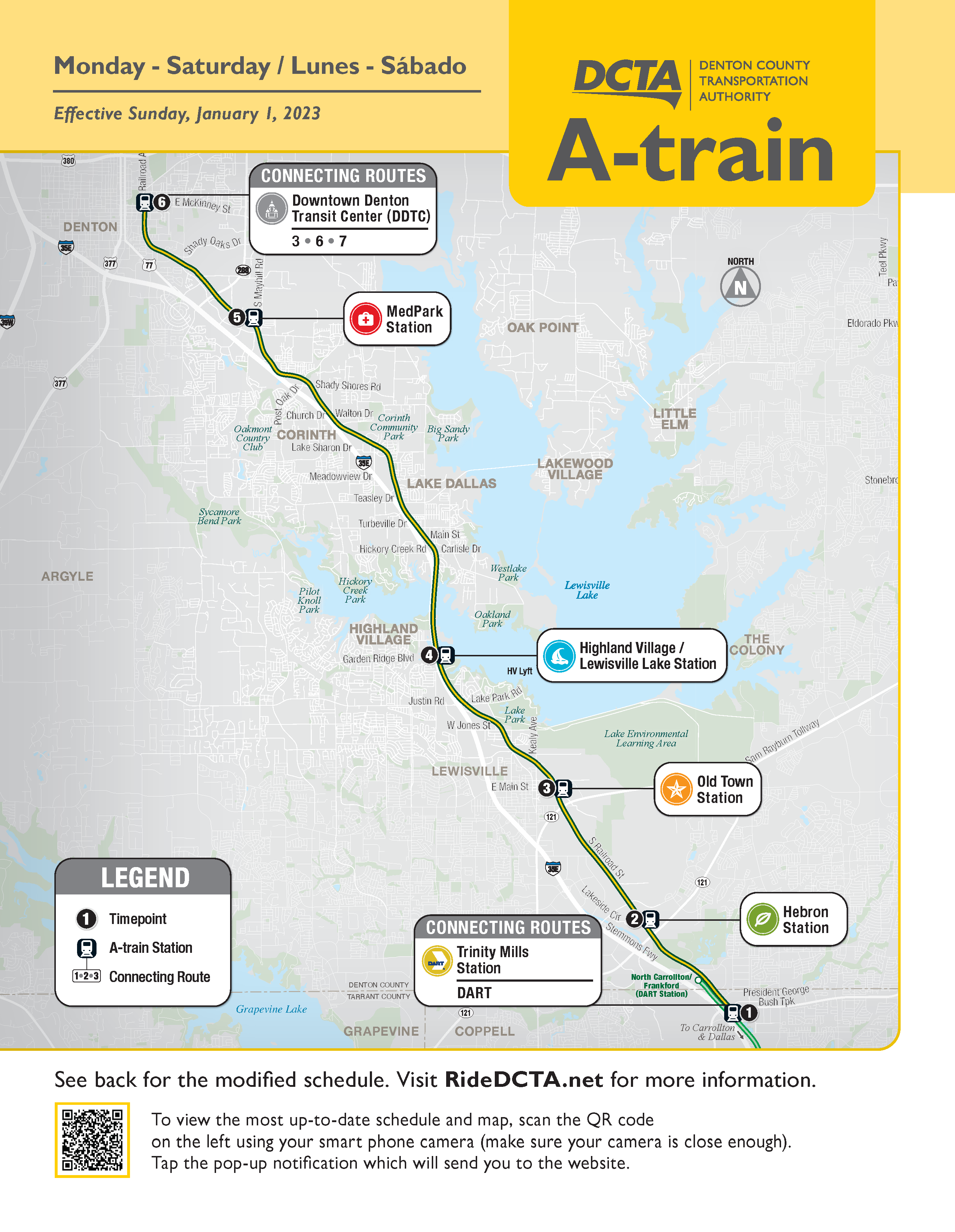 time schedule dart buses and trains