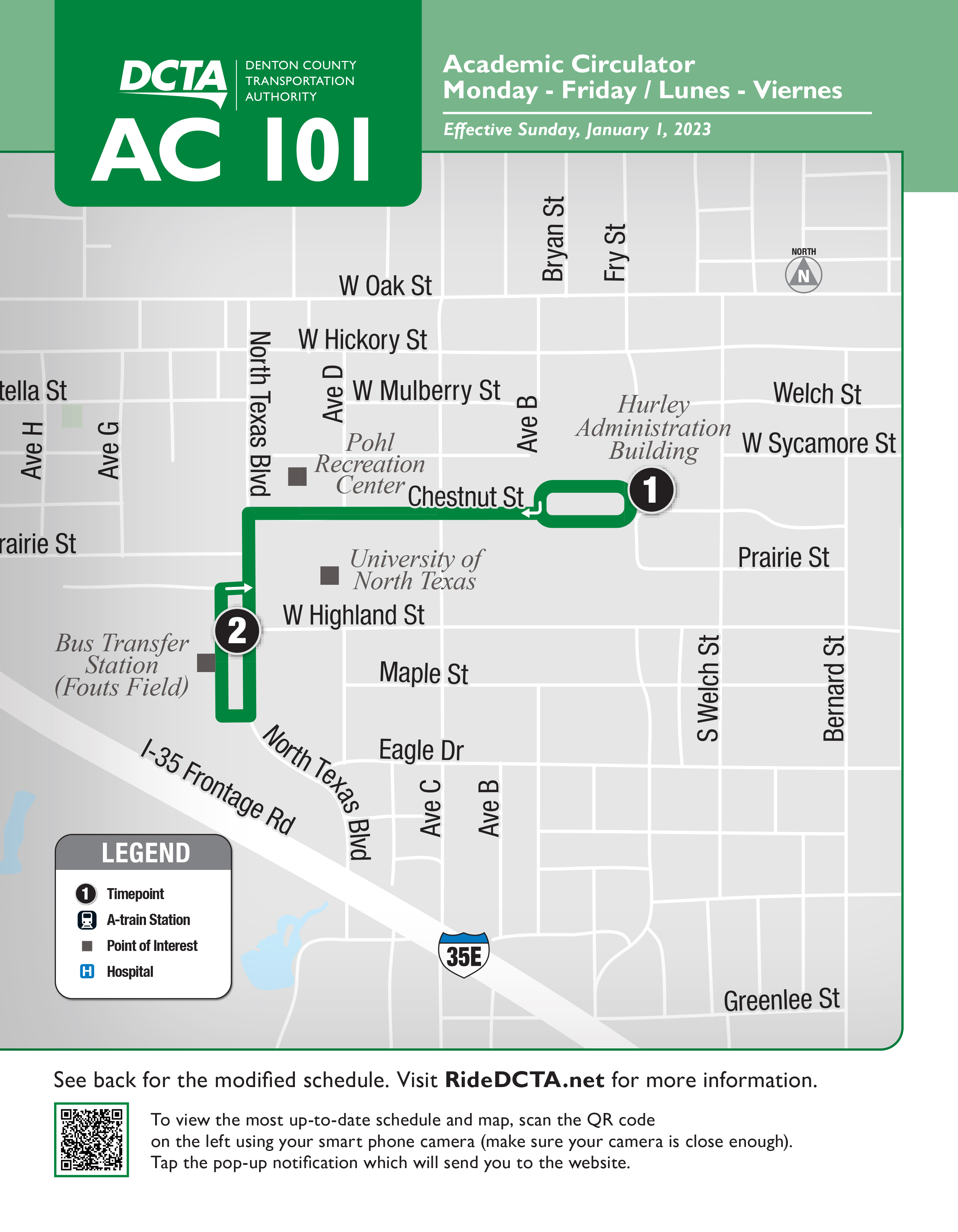 UNT AC101 1-12-2023 MAP