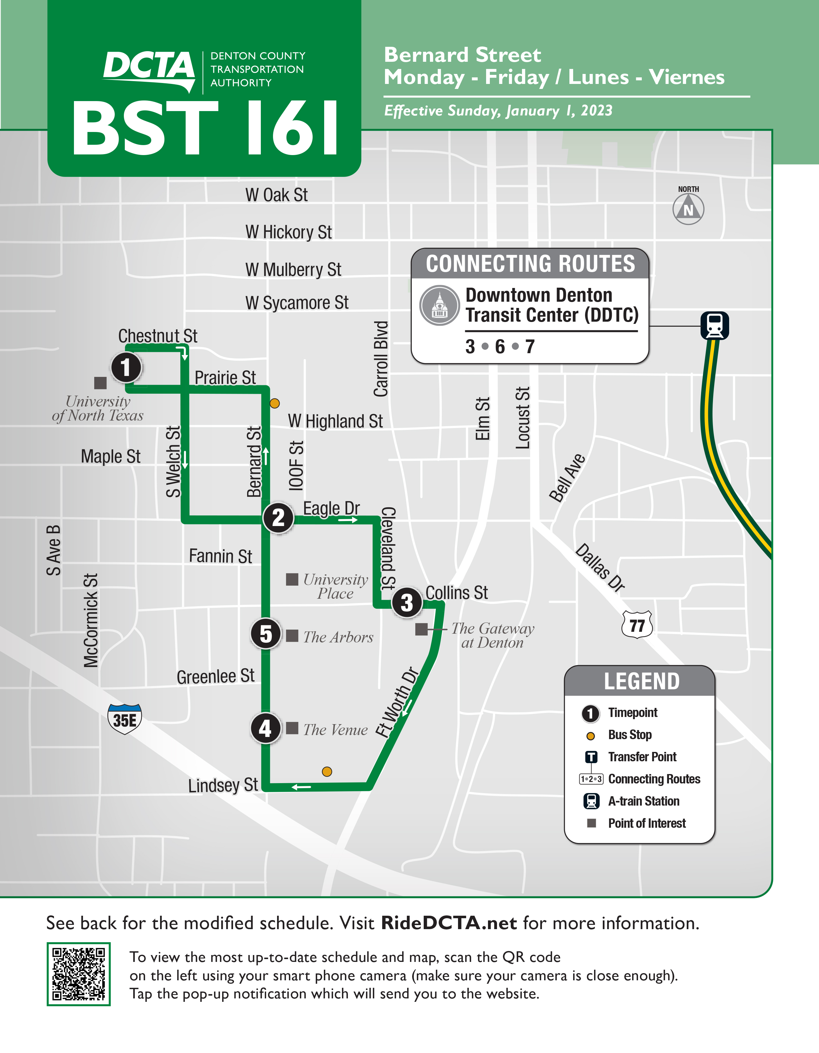 UNT BST161 1-12-2023 MAP