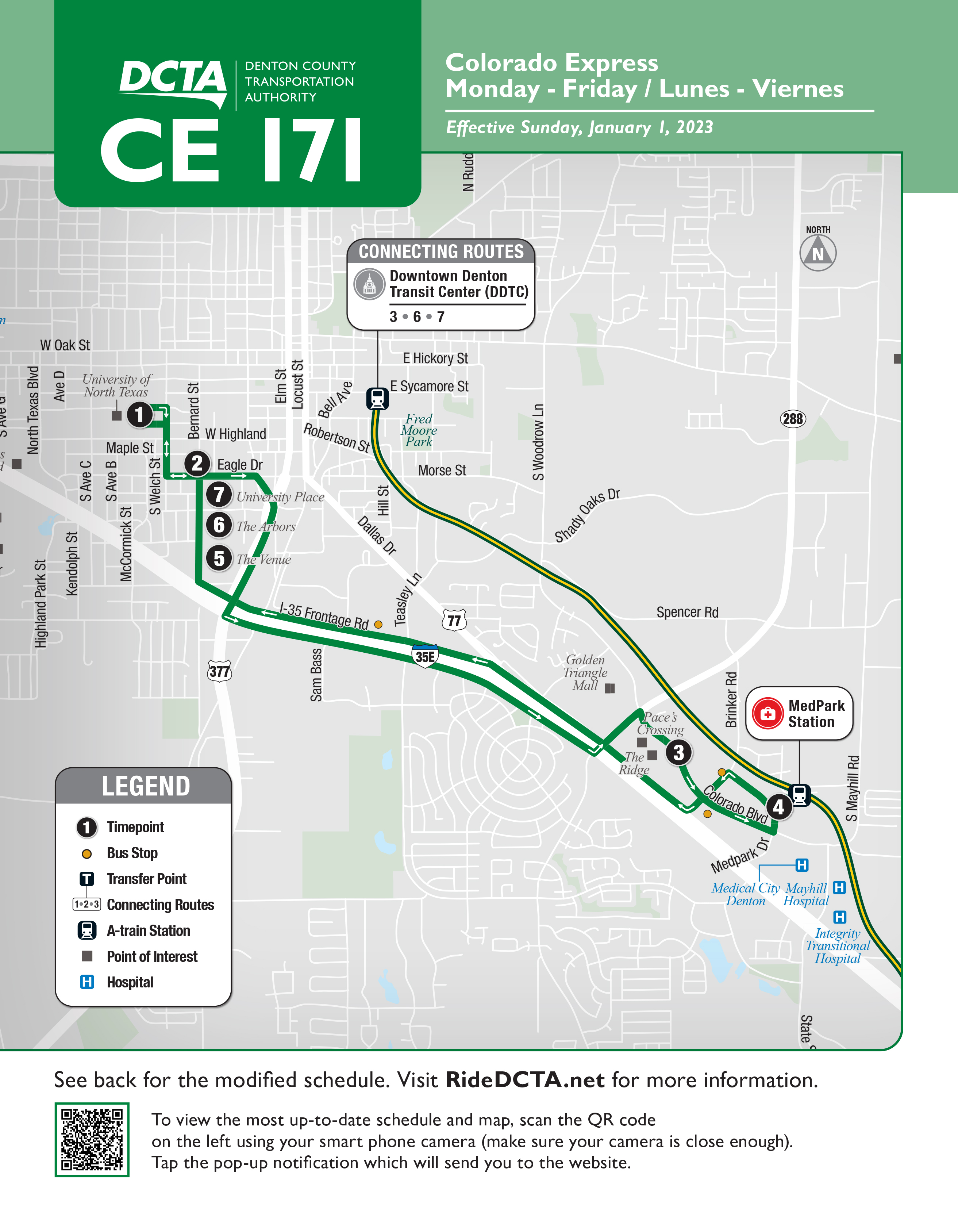 UNT CE171 1-12-2023 MAP