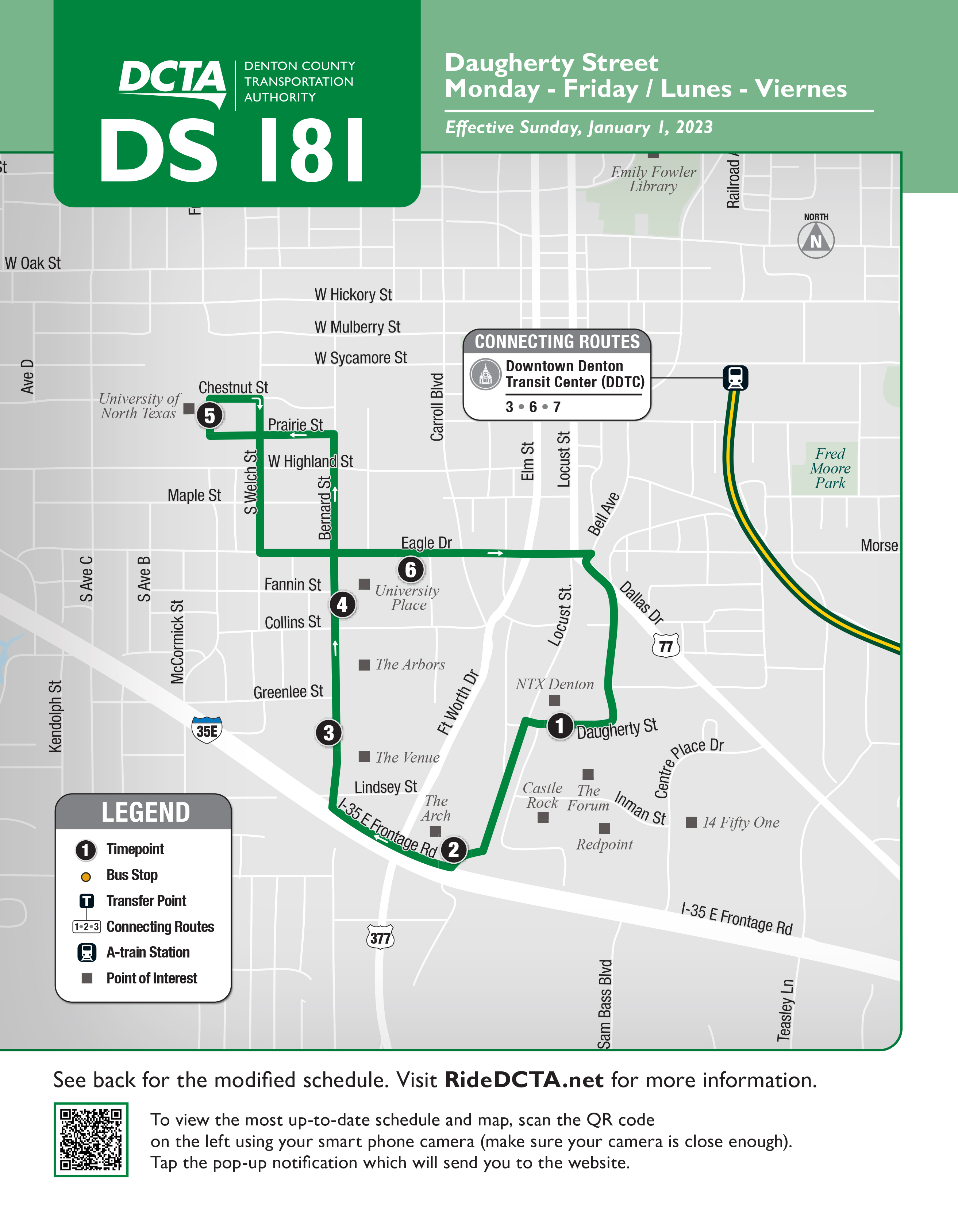 UNT DS181 1-13-2023 MAP