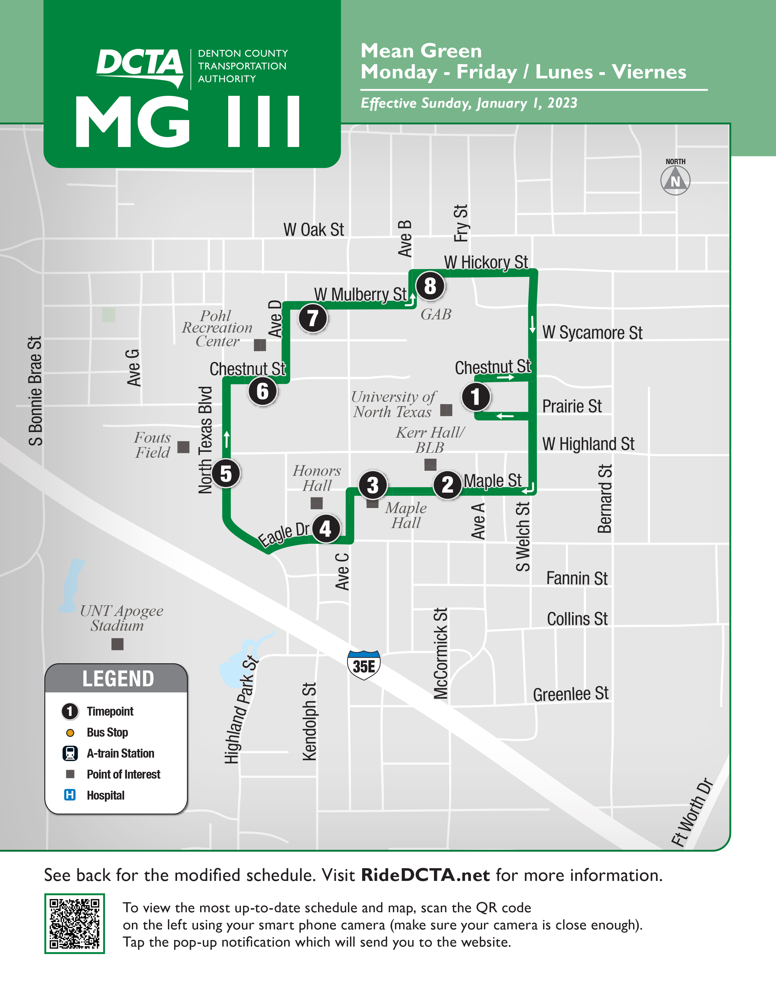UNT MG111 1-12-2023 MAP