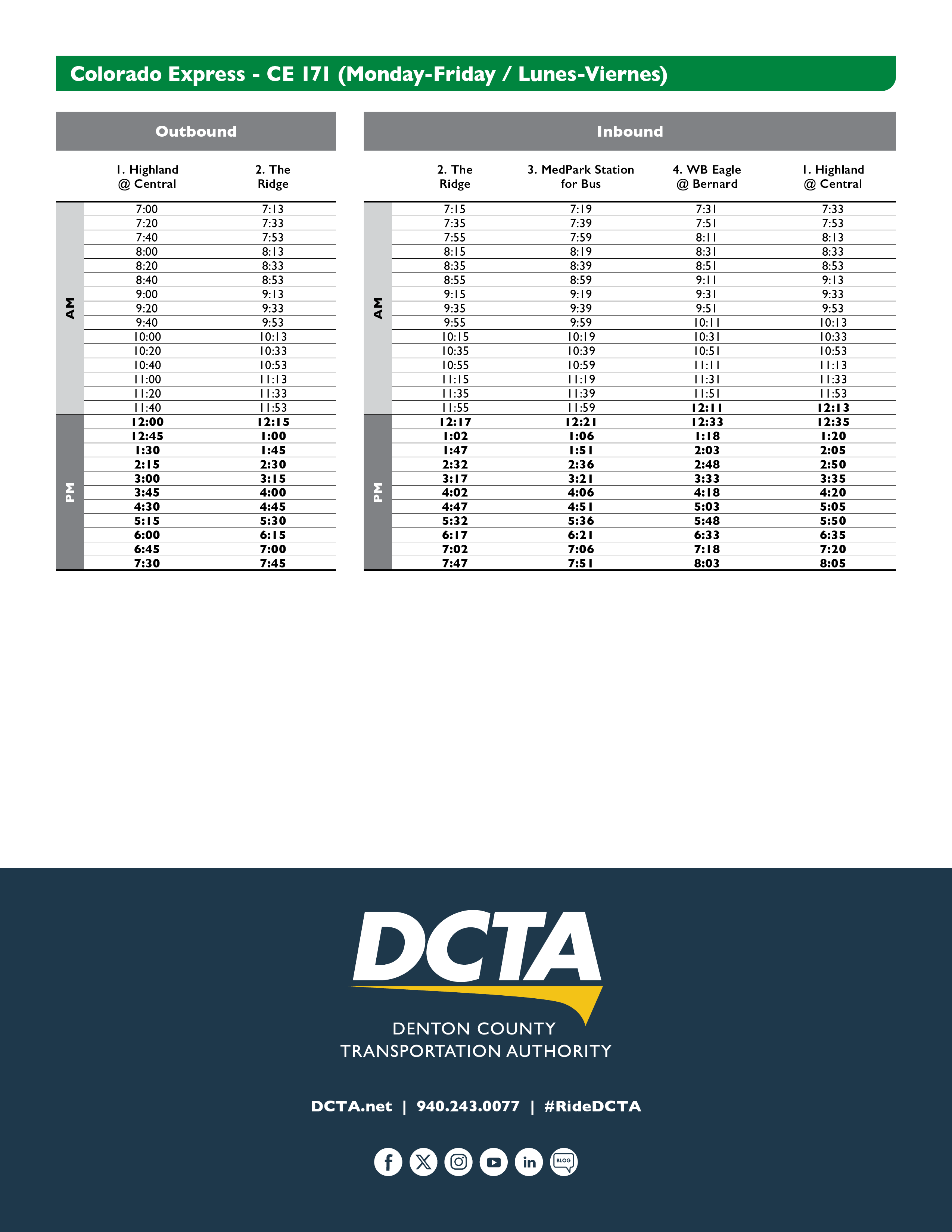 CE-171-Schedule