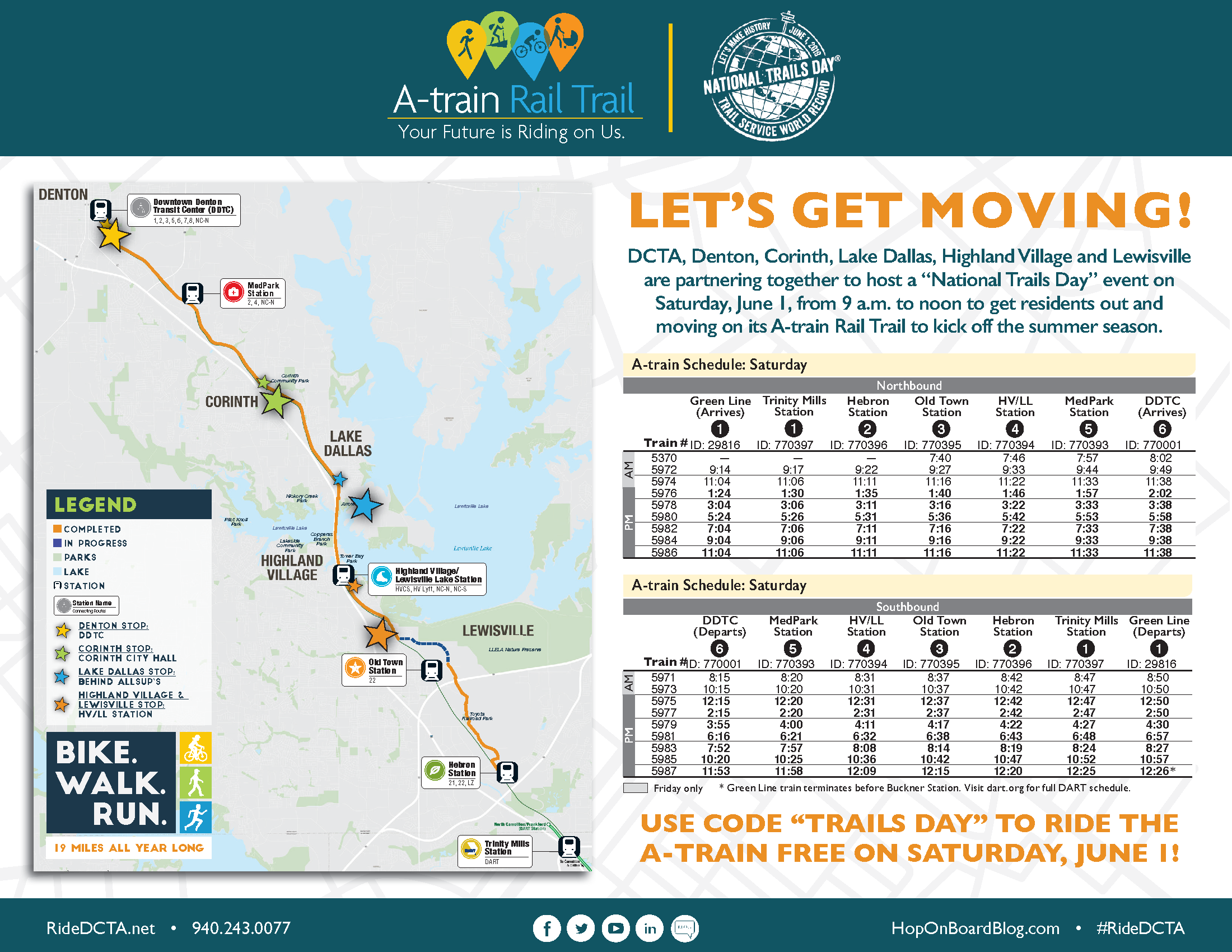 Trails Day Map