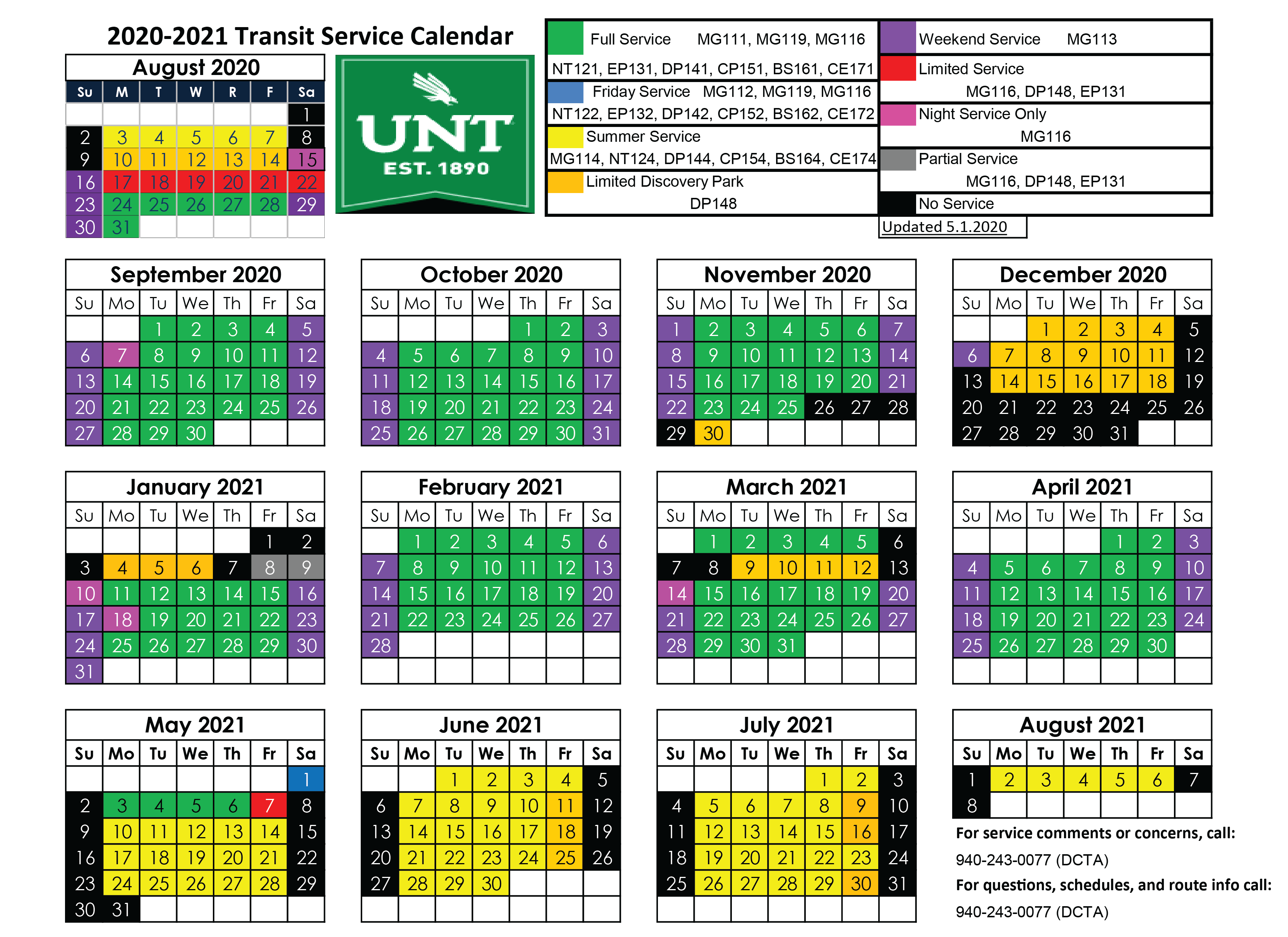 unt 2021 calendar University Services Dcta unt 2021 calendar