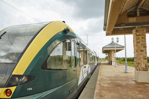 A-train at Hebron Station