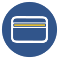 Fare Card Round Icon