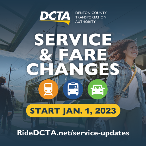 Service and Fare Changes 2023