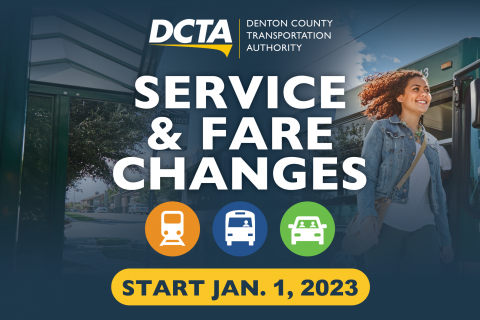 January Service and Fare Changes