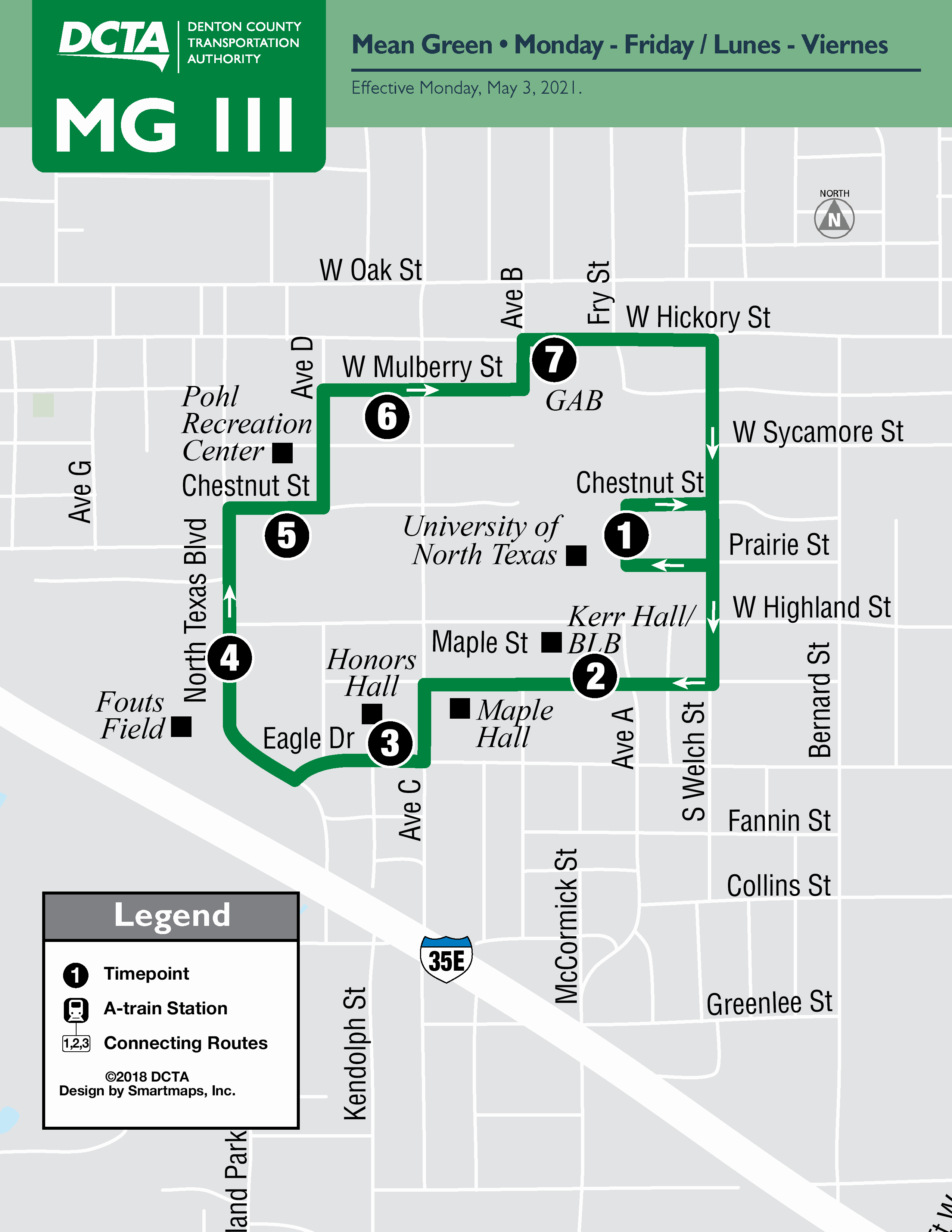 UNT MG - Map