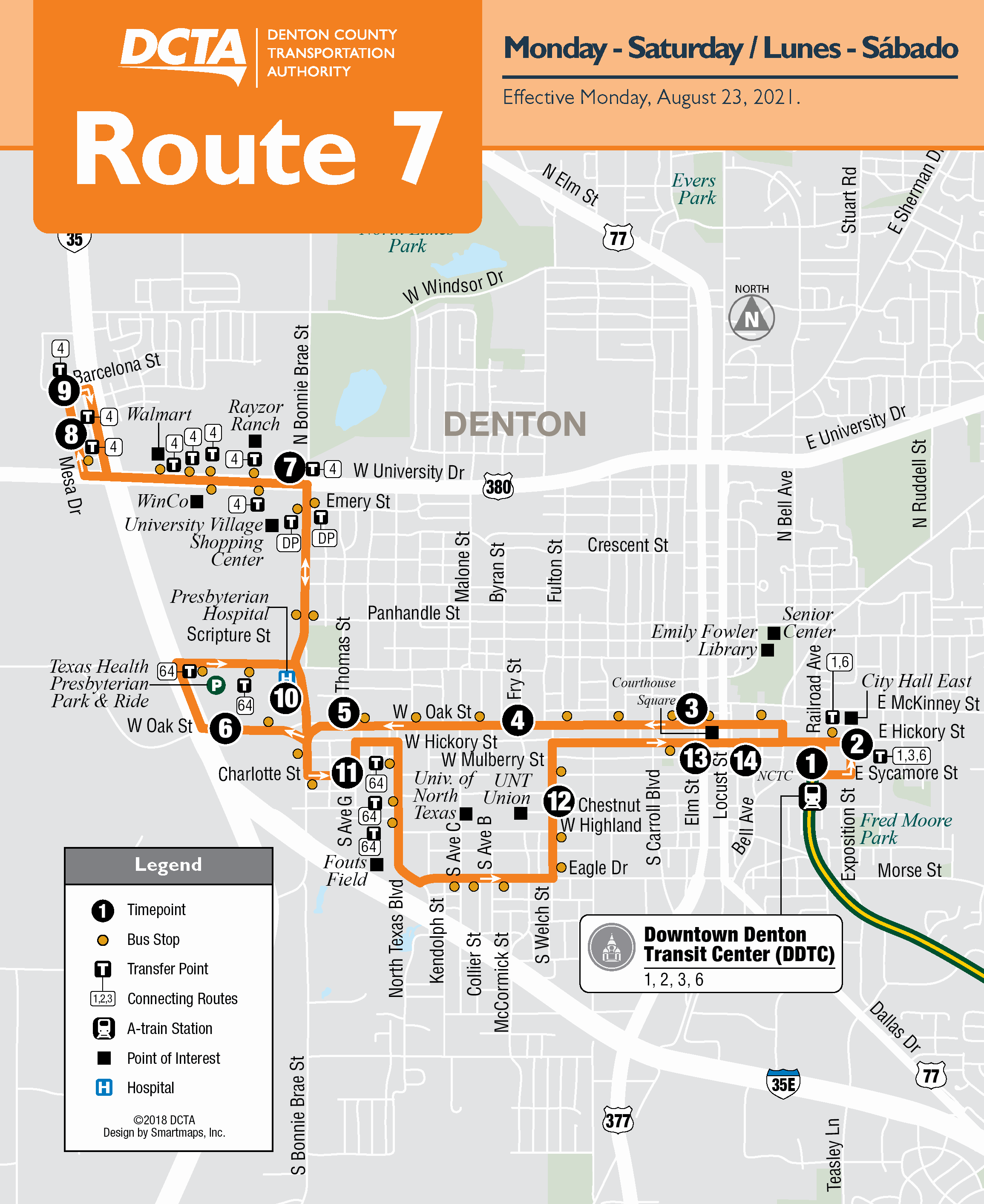 Route 7 Map