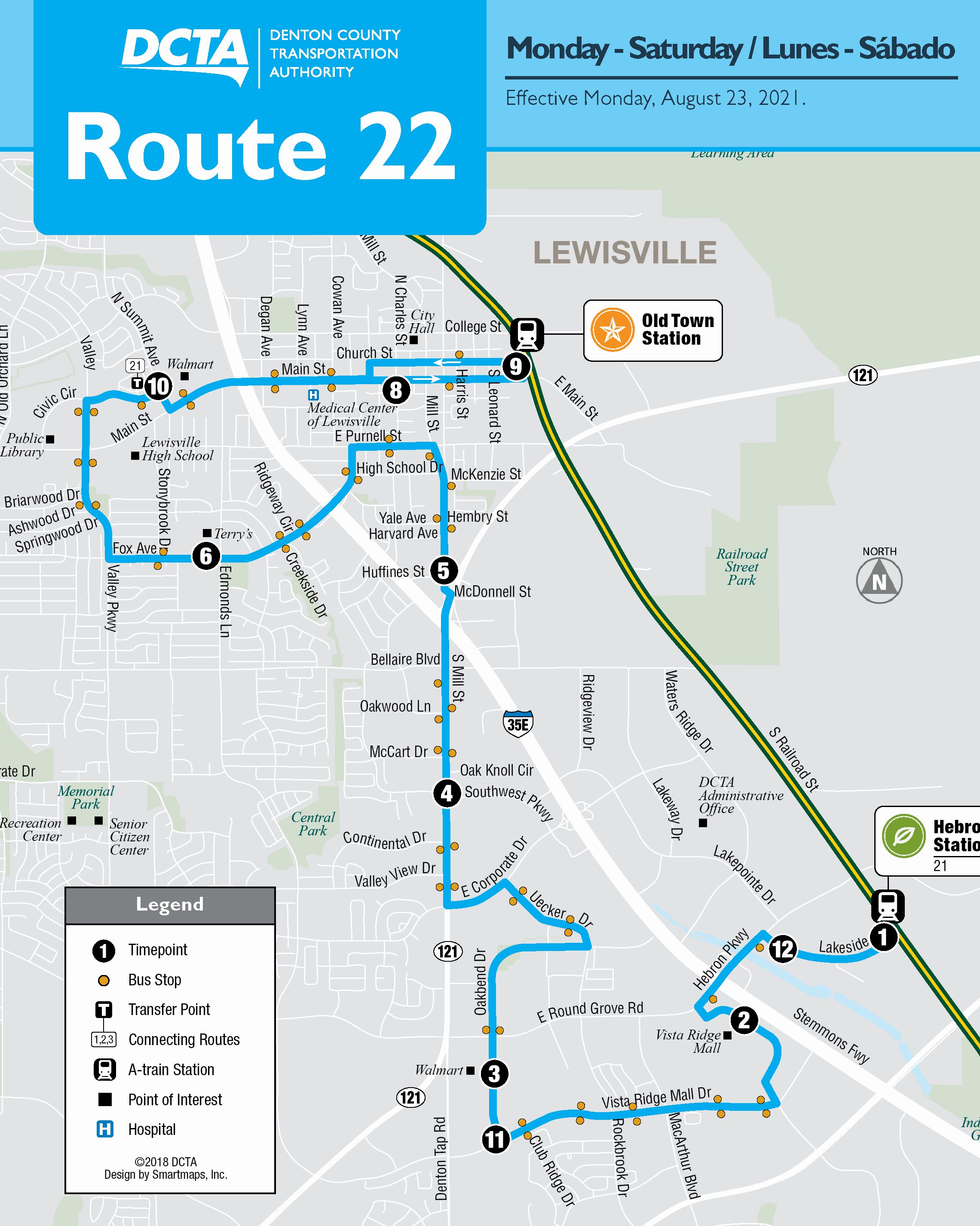 Route 22 Map