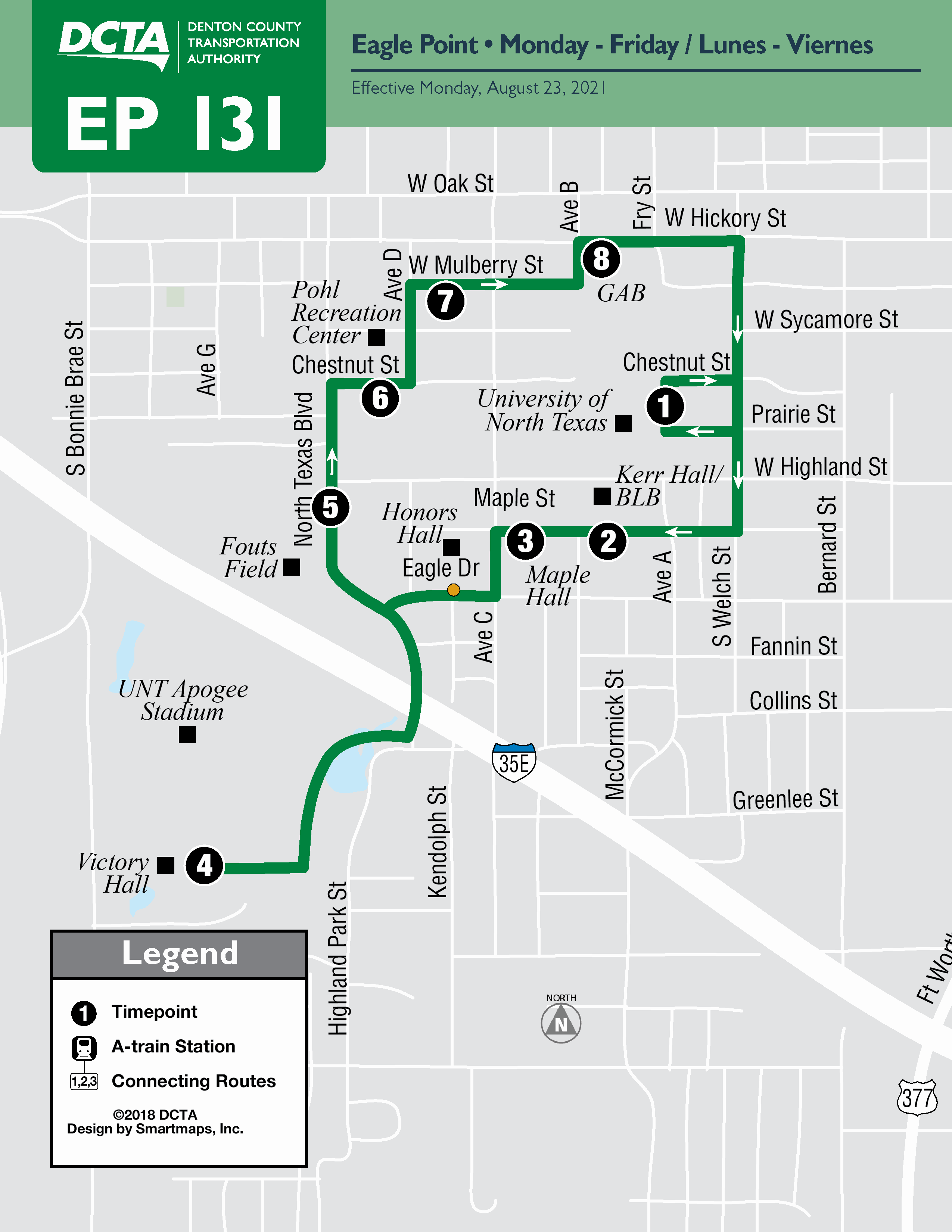 UNT EP - Map