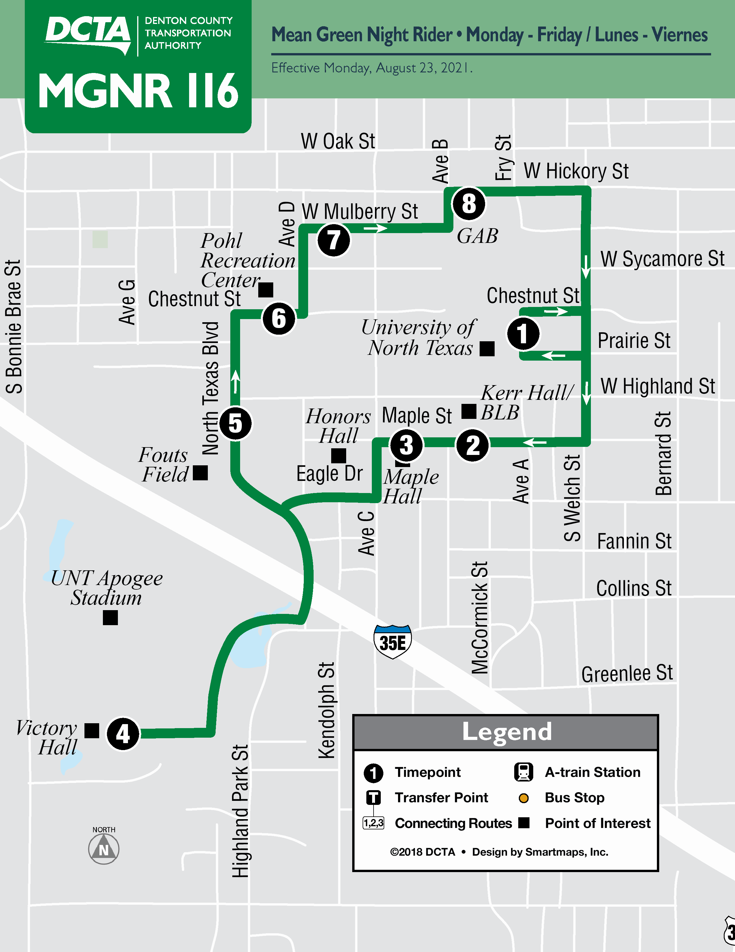 UNT MGNR - Map