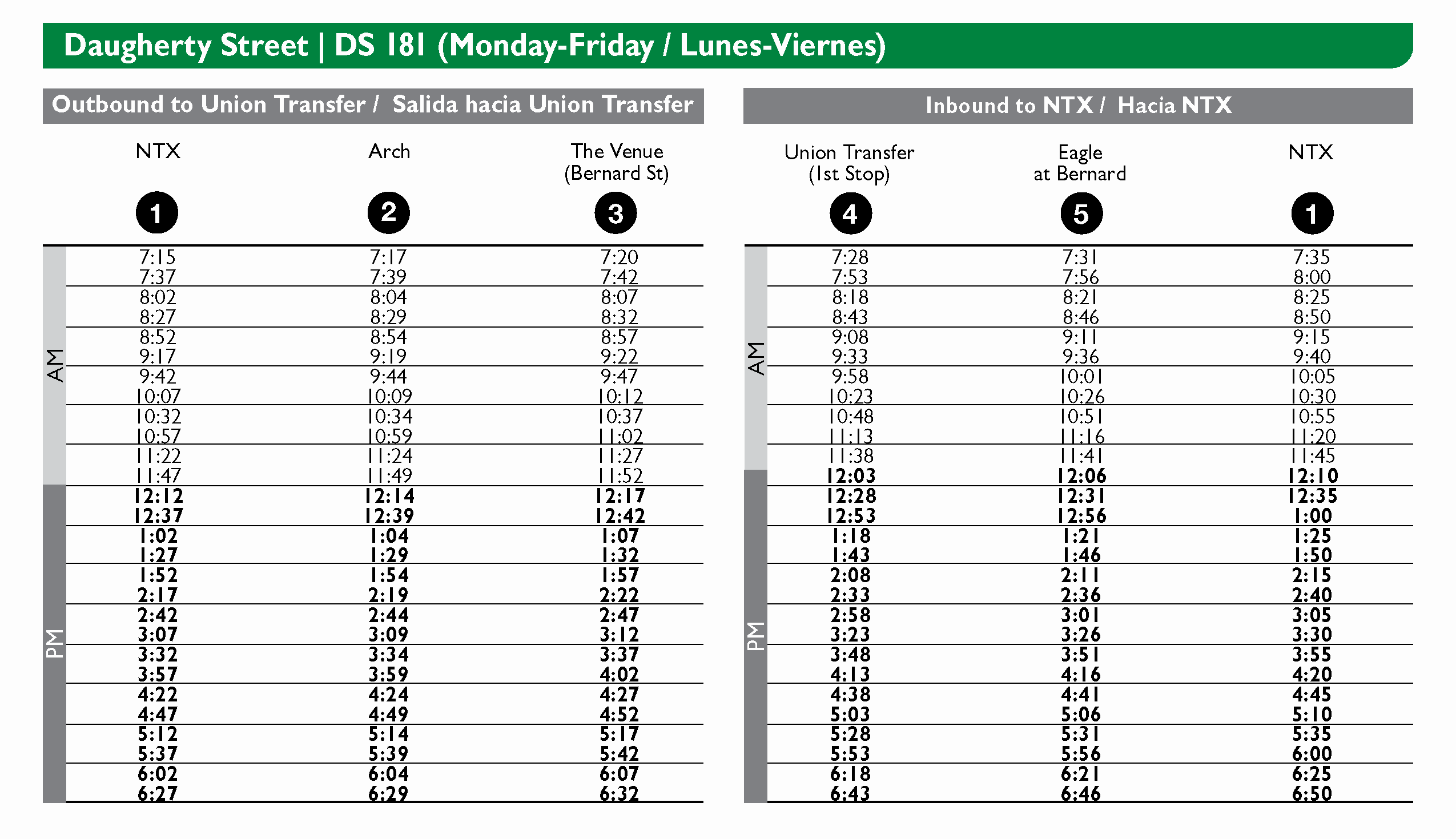 UNT_DS181-1.18.22-Schedule