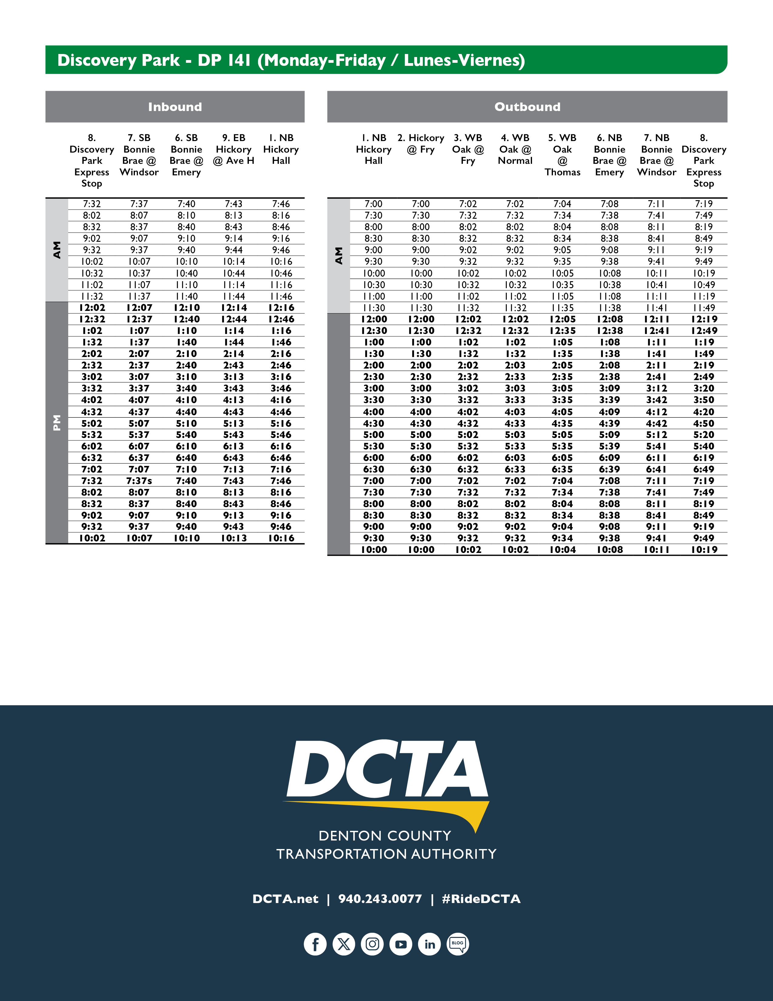 DP-141-Schedule